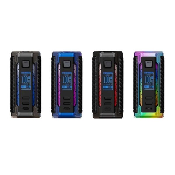 Freemax Maxus 3 Box Mod: Dual 18650 200W Compact Vape Mod with Color Changing Light Bars and Adjustable Output Modes