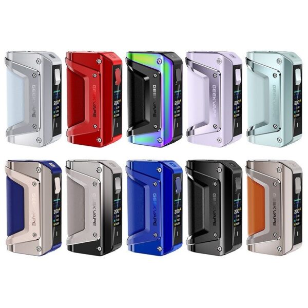 Geekvape Aegis Legend 3 Box Mod 200W: Advanced Dual 18650 Vape Mod with MEMORY Mode and AS Chip 4.0 Technology