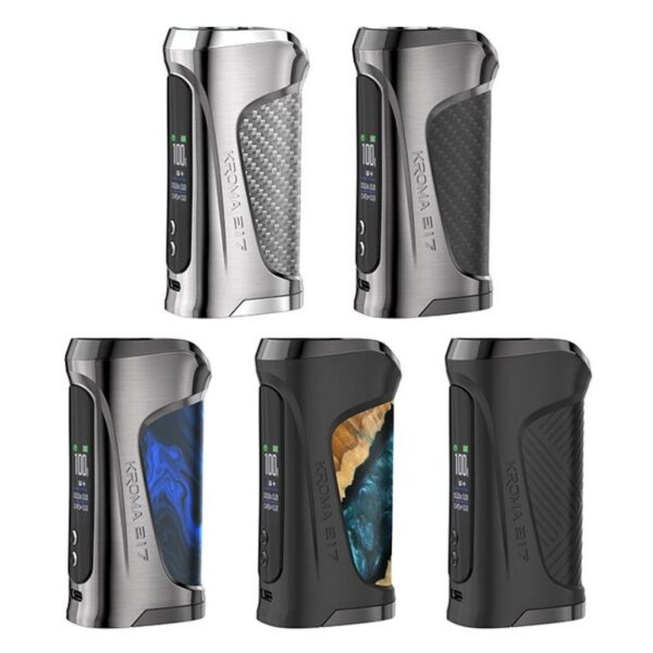 Innokin Kroma 217 Mod: Versatile 100W Single Battery Vape with Coil+ and Refresh Modes, Compatible with Z-Force Tank