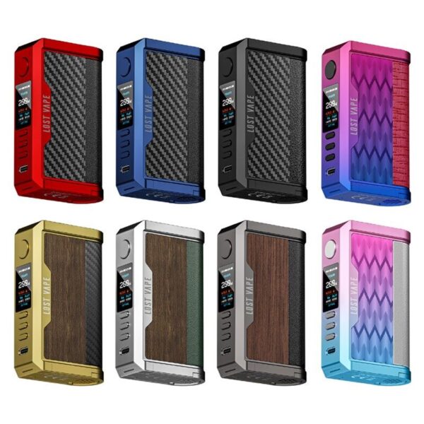 Lost Vape Centaurus Q200 Mod: Advanced 200W Dual 18650 Vape with Quest 2.0 Chipset and Multi-Protection Features, Compatible with UB Max Pod Tank