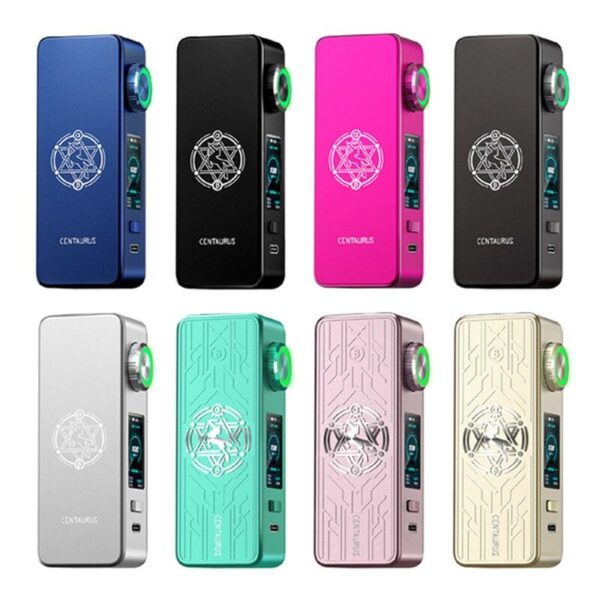 Lost Vape Centaurus M100 Box Mod: Compact 100W Single 18650 Vape with Quest 2.0 Chipset and 3-in-1 Jog Dial Interface