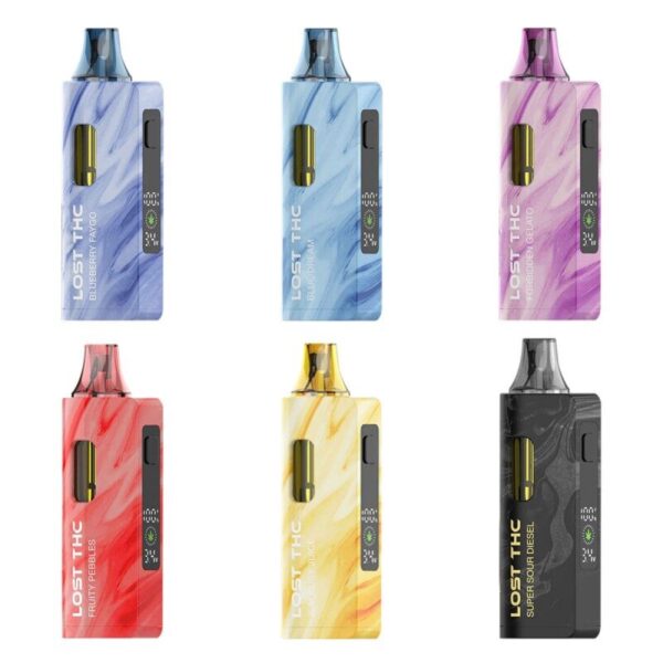 Lost THC V2 7.5G Disposable Vape – High-Capacity THC Blend with Smart Digital Screen