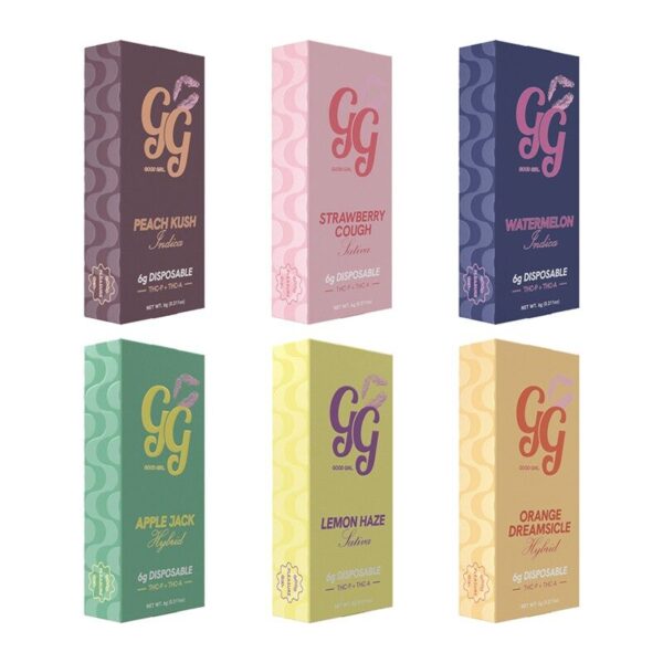 Good Girl 6G THC-A Disposable Vape – High Potency THC Blend with Smart Screen Technology