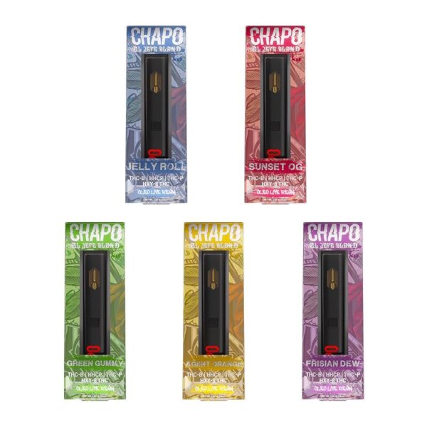 Chapo Extrax EL Jefe Blend 3.5G Disposable Vape – THC-P with Ceramic Coil and Preheat Function