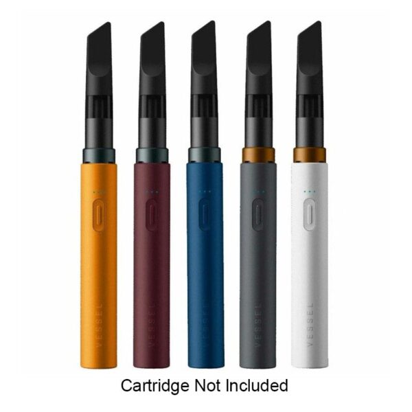 Vessel Core 260mAh Ultra-Light 510 Vaporizer Battery with Color-Coded Voltage Settings and USB-C Charging