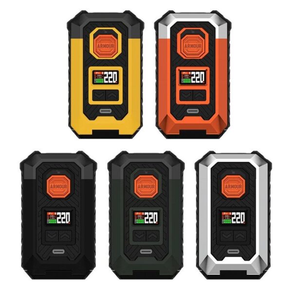 Vaporesso Armour Max Mod: 220W Dual-Battery Box Mod with Sub-Ohm Vaping and Enhanced Durability