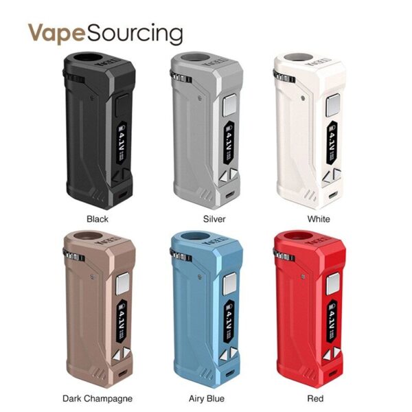 Yocan UNI Pro Vaporizer Mod 650mAh: Adjustable Voltage and Compact Design with OLED Display