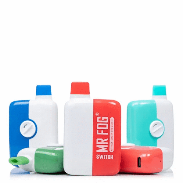 Mr Fog Switch MaxBoost 5500 Puff USB-C Dual Mesh 5% Nicotine Disposable Vape