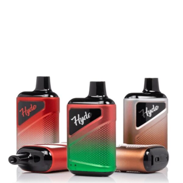 Hyde IQ 5000 Dual-Mesh Coil Disposable Vape with USB-C and 5% Nicotine