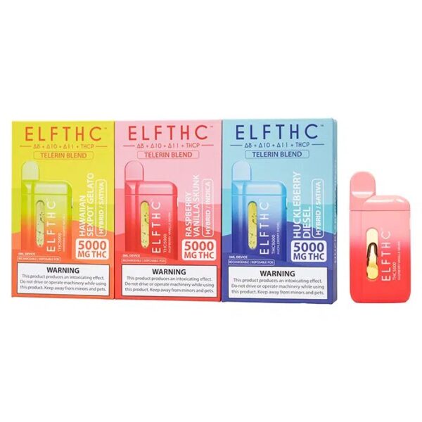 ELF THC Quintessential Resin Disposables 5g – Hybrid Terpene Profiles