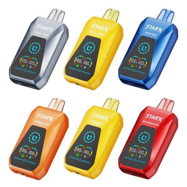 STARX S20000 Disposable Vape – 20ml Pre-Filled, Touch Screen with Dual Vaping Modes and 20000 Puffs