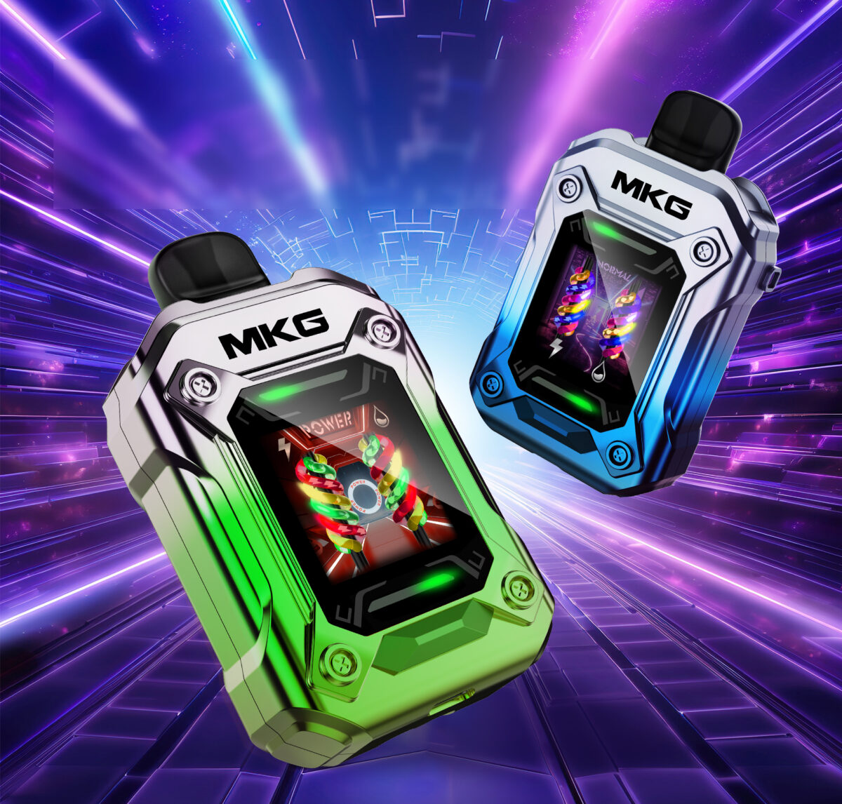 MKG TFT Digital Display Screen Vape Oem Factory